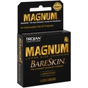 TROJAN MAGNUM BARE SKIN 6/3PK