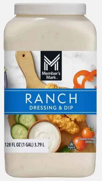 [078742270111] MEMBERS MARK RANCH DRESSING 1 GAL