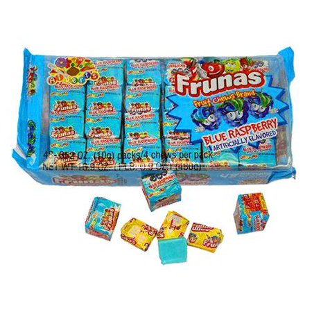 [072084056259] Frunas Blue Raspberry 48ct/.352oz