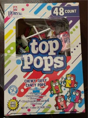 [029126227108] Top pops 48 CT. Assorted Flavors