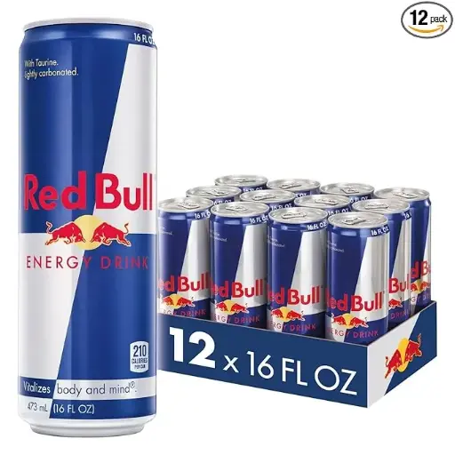 [611269546231] Red Bull 16 oz, 12 pk.