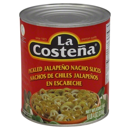 [076397005102] La Costena Jalapeno 2.8 kg