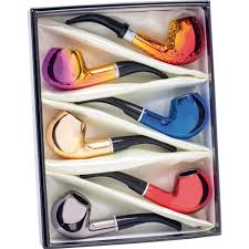 Silicone Tobacco Pipe Display 6Ct