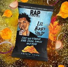 [42600707009105] Rap Snacks Lil Baby All In 2.5oz, 10ct.