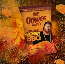 [7009088] Rap Snack Master P Flat BBQ/Honey 2.5oz, 10ct.
