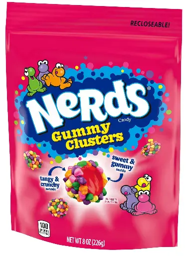 [10079200050624] Nerd Gummy Clusters  8 oz, 6 ct. 