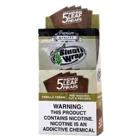 [644536289166] Blunt Wrap Vanilla Cream Natural Leaf Wrap 10 ct.