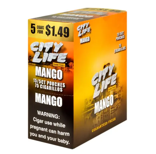 [842426159296] CITY LIFE MANGO $1.49 15/5PK