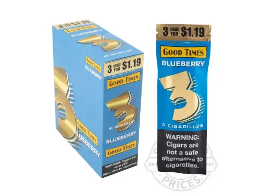 [818892010874] Good Time 3/1.19 Blueberry 3/15 ct. 