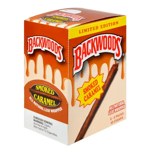 [071610211698] BACKWOODS SMOKED CARAMEL 5/8PK
