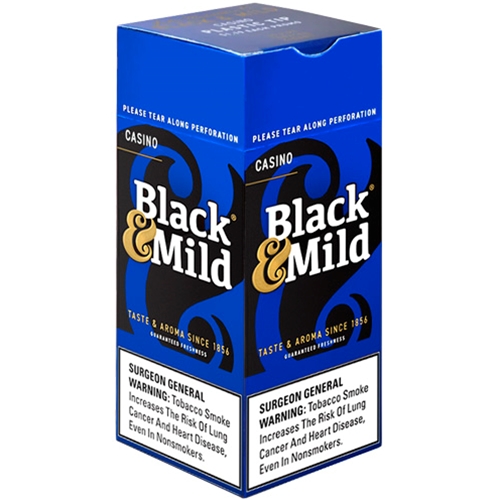 [070137514879] BLACK & MILD CASION PLASTIC TIP 25CT/UP