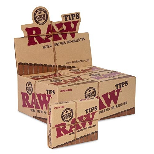 [716165251477] Raw Pre-Rolled Wide Tips 20/20 ct.