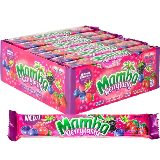 [072799118341] Mamba 18 Berrytasty 2.8 oz, 24 pk.