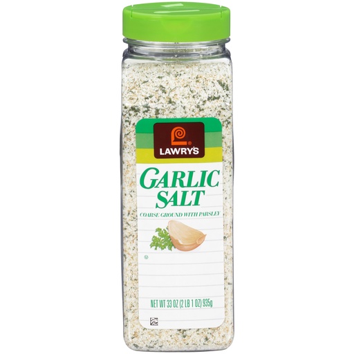 [021500222013] Lawrys Garlic Salt 33 oz. 