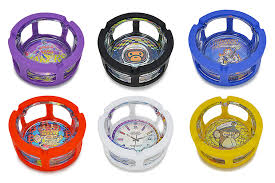 [692656511025] Silicone Glass Ashtrays 6ct