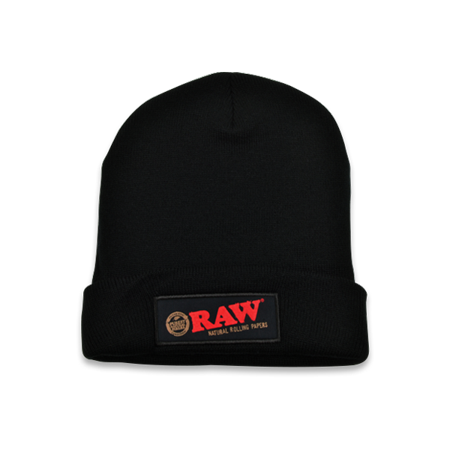 [716165285816] Black RAW Beanie