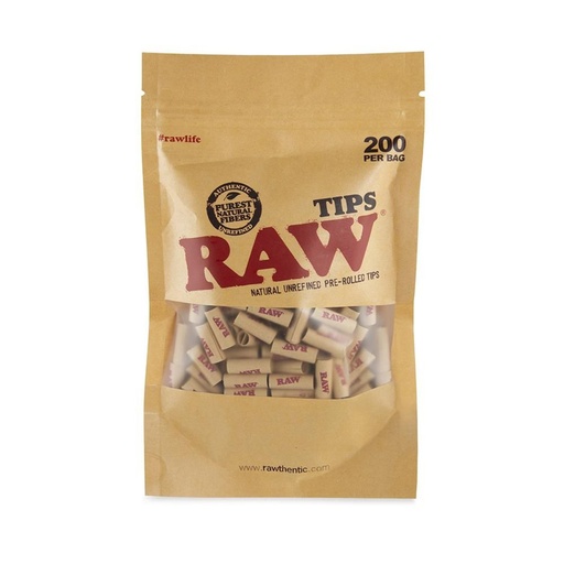 [716165299981] RAW Pre Rolled Tips 200ct
