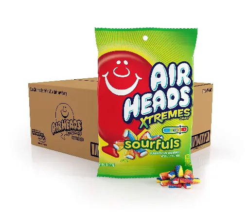 [00073390678647] Airheads Xtremes Sourfuls 12 ct, 3.8 oz