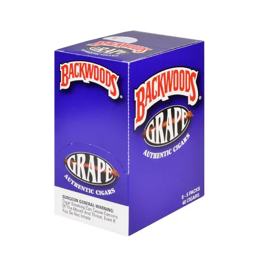[071610203532] BACKWOODS GRAPE 5/8PK