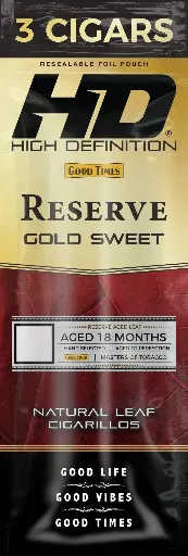 [842426176286] GT HD RESERVE 3-15PK GOLD SWEET