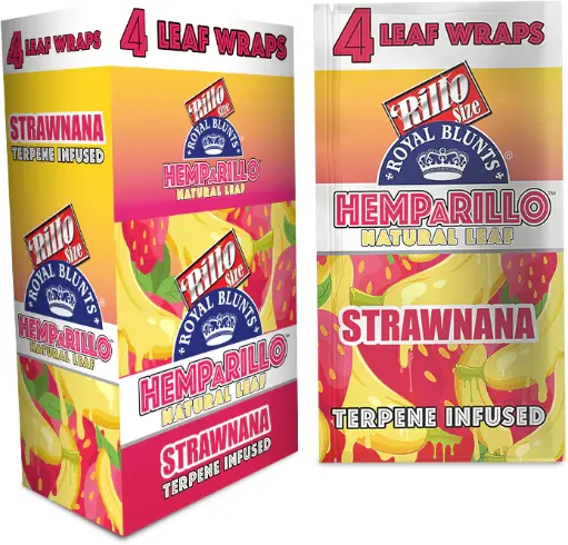 [619682981998] Hemaprillo Leaf Wrap Strawnana 4/25 ct.