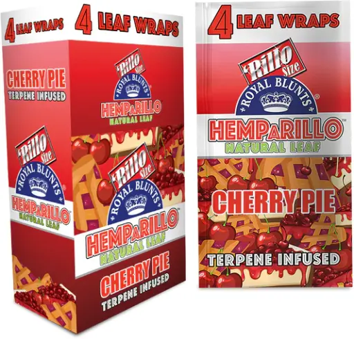 [619682981905] Hemparillo Leaf Wrap Cherry Pie 4/25 ct.