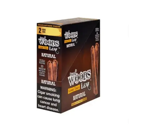 [842426159609] Good Times Leaf Wood NPP Natural 2/15 ct. 