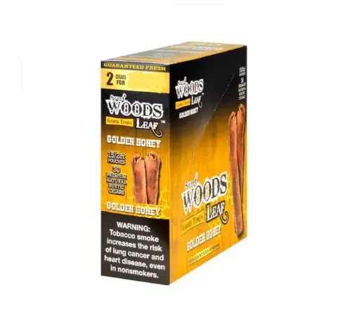 [842426151375] Good Times Leaf Wood NPP Golden Honey 2/15 ct.
