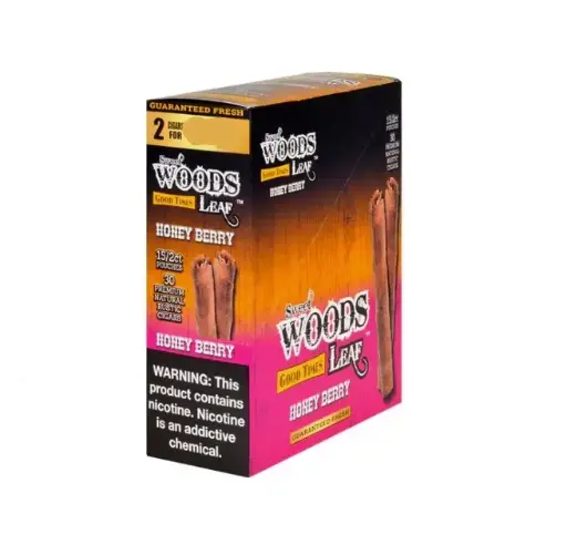 [842426151436] Good Times Leaf Wood NPP Honey Berry 2/15 ct.