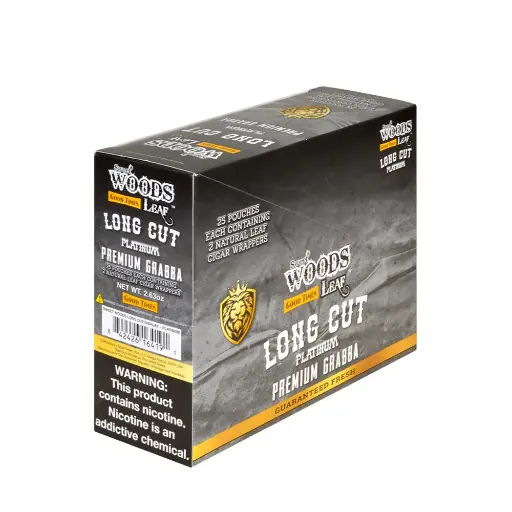 [842426164191] Good Times Leaf Wood Grabba Platinum 2/25 ct.