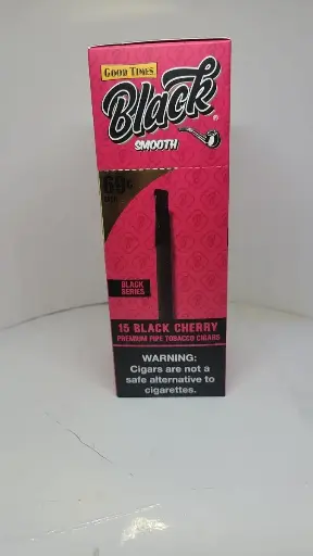 [842426182409] Good Times BLACK SMOOTH 0.89/15ct. Black Cherry 