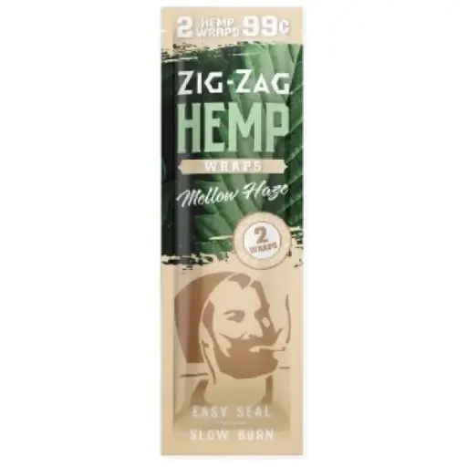 [840439106542] Zig Zag Hemp Wrap Mellow Haze 2/.99 25 ct. 