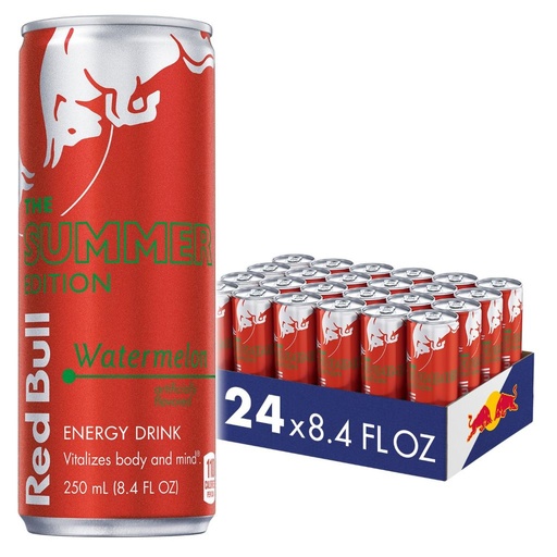[611269454482] RED BULL WATERMELON 8.2OZ 24PK