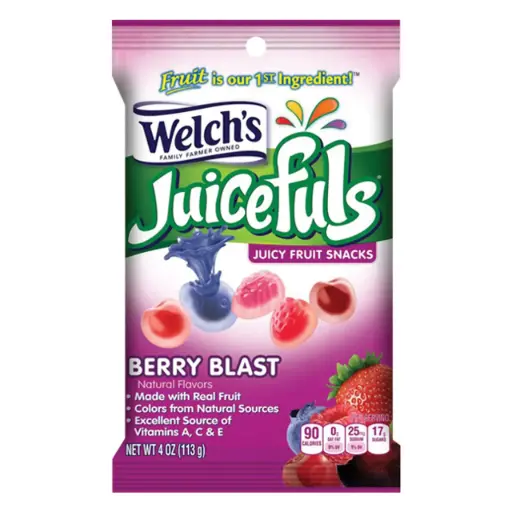 [10034856412530] Welch's Juicefuls Berry Blast 12ct, 4oz 