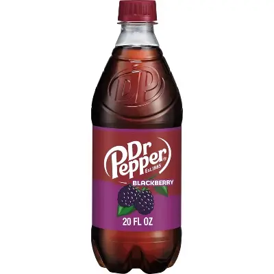 [078000040586] Dr Pepper Blackberry 20 oz, 24 pk.