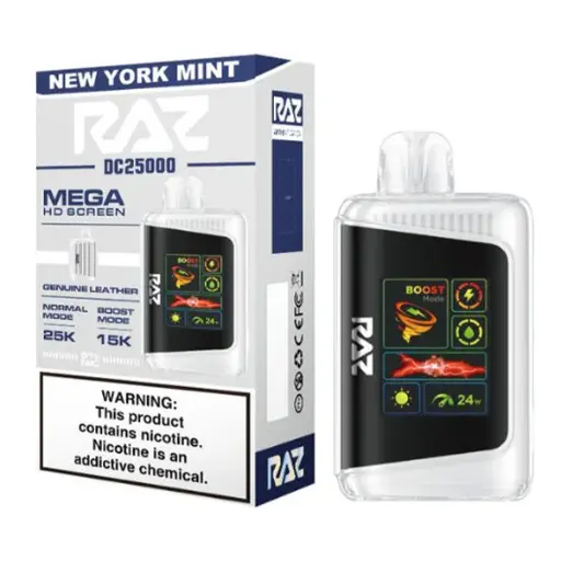 RAZ 25K NEW YORK MINT5CT