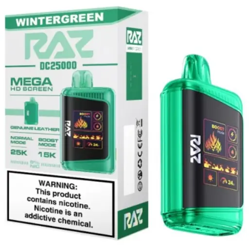 RAZ 25K WINTERGREEN 5CT 