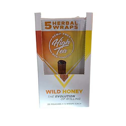 High Tea Wraps Wild Honey 25CT/5pk