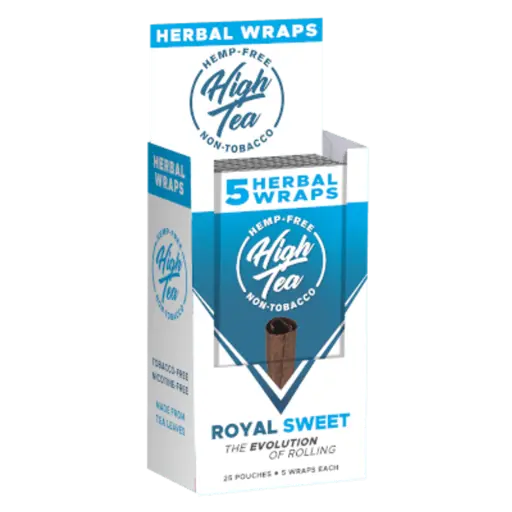 [751667362108] High Tea Wraps Royal Sweet 25CT/5pk