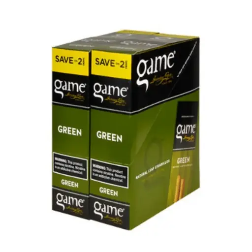 Game Cigarillos Green 15CT/2pk