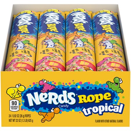 [041420047190] Nerds Rope Tropical Candy 24 ct.
