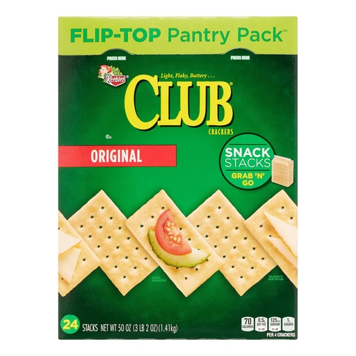 [030100111238] Keebler Original Club 24 STACKS