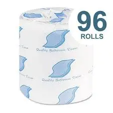 [860004075127] 96 ROLLS Soft Toilet Paper 2-Ply 500 Sheets GEN SEPTIC SAFE NO CLOG White Sturdy