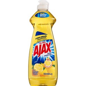 [827854007142] Ajax Ultra Super Degreaser Liquid Dish Soap, Lemon, 14 OZ