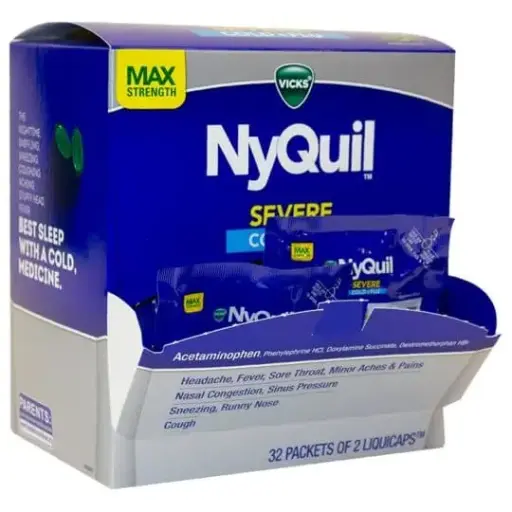 [20323900048366] NyQuil severe cold&flu 32 ct.