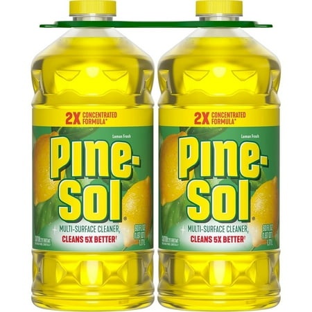 [041294601634] PINE-SOL MULTI-SURFACE CLEANER LEMON 2CT