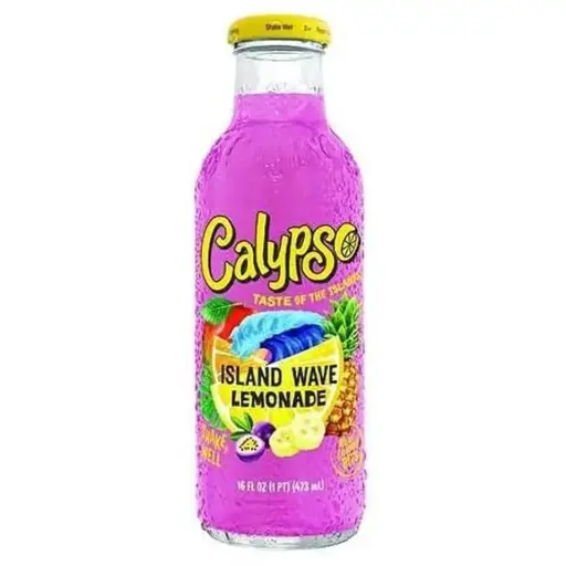 [079581184058] Calypso Lemonade Island Wave 16 oz, 12 pk.