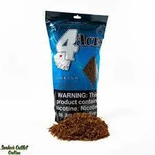 [0771701106864] 4 Aces Turkish Pipe Tobacco 6oz Bag