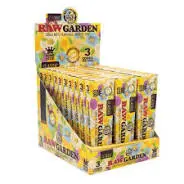 [716165257318] RAW CLASSIC GARDEN KING SIZE W/TIPS CONES 3CT/30PK