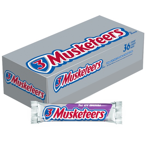 [040000522089] THREE MUSKETEERS 36CT